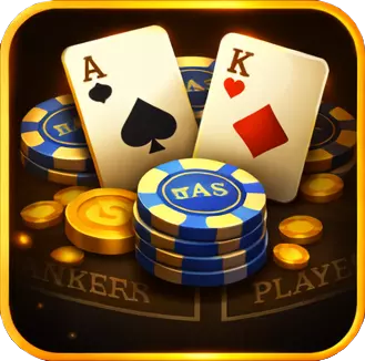 RG撲克遊戲與籌碼下注畫面