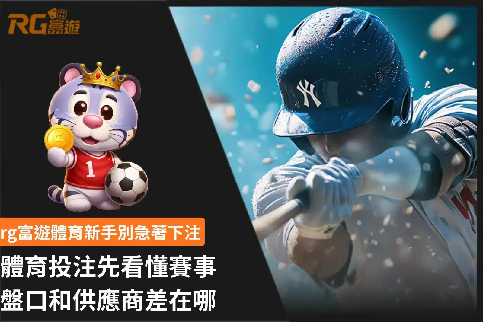 rg富遊體育投注新手盤口教學與賽事解析圖