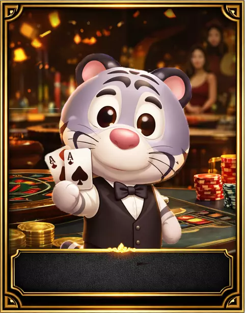 RG娛樂城撲克牌遊戲角色與真人娛樂場景