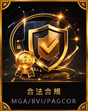 合法合規與平台認證保障圖示