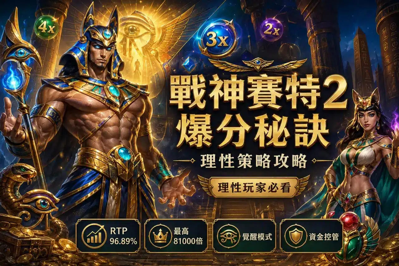戰神賽特2爆分秘訣，介紹ATG戰神賽特2爆分攻略、覺醒模式、倍率球與資金管理重點。