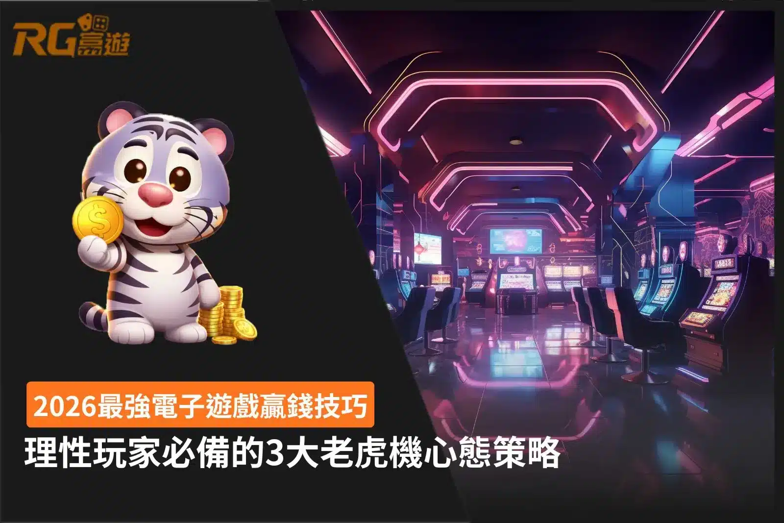 電子遊戲贏錢技巧攻略圖,整理理性玩家必備的預算控管、停損紀律與避免追注3大老虎機心態策略。
